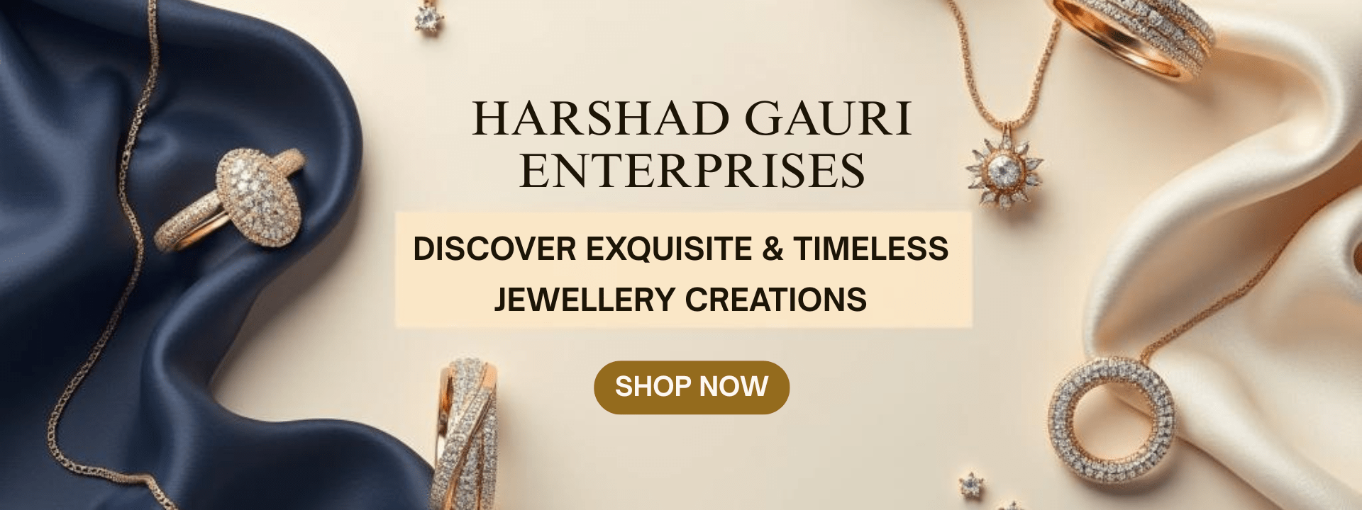 YouTube Banner - Harshad Gouree Enterprises (1920 x 720 px)